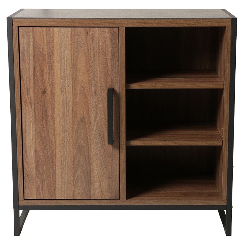 キャビネット IF Theory TH-CB80 BR/GY【お客様組立商品】の通販｜東京