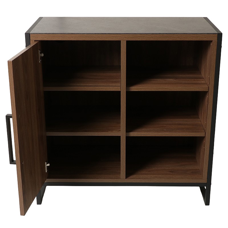 キャビネット IF Theory TH-CB80 BR/GY【お客様組立商品】の通販｜東京