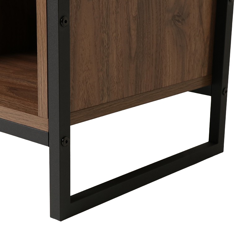 キャビネット IF Theory TH-CB80 BR/GY【お客様組立商品】の通販｜東京