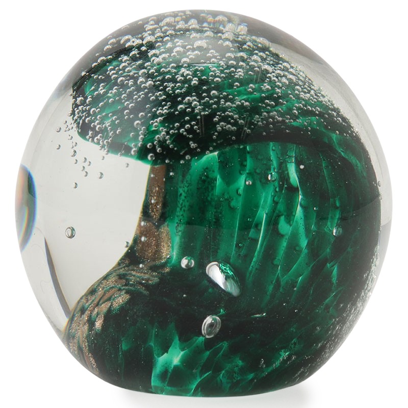  グリーン　ガラス オブジェ ガラスオブジェ GO-008 ウェーブ Gの通販｜東京インテリア公式通販