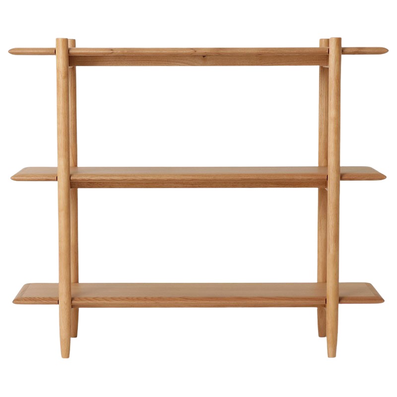 シェルフ ラップランド 120シェルフOAK 【大型商品配送】の通販｜東京