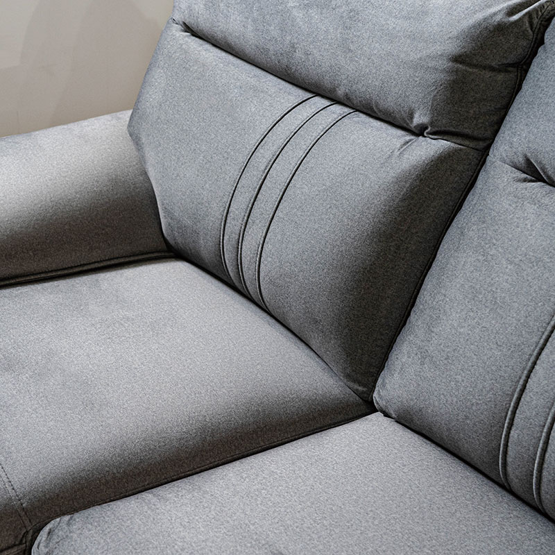 カウチソファ Nビリー 2PL+CR 撥水FAB カウチの向き座って右【大型商品