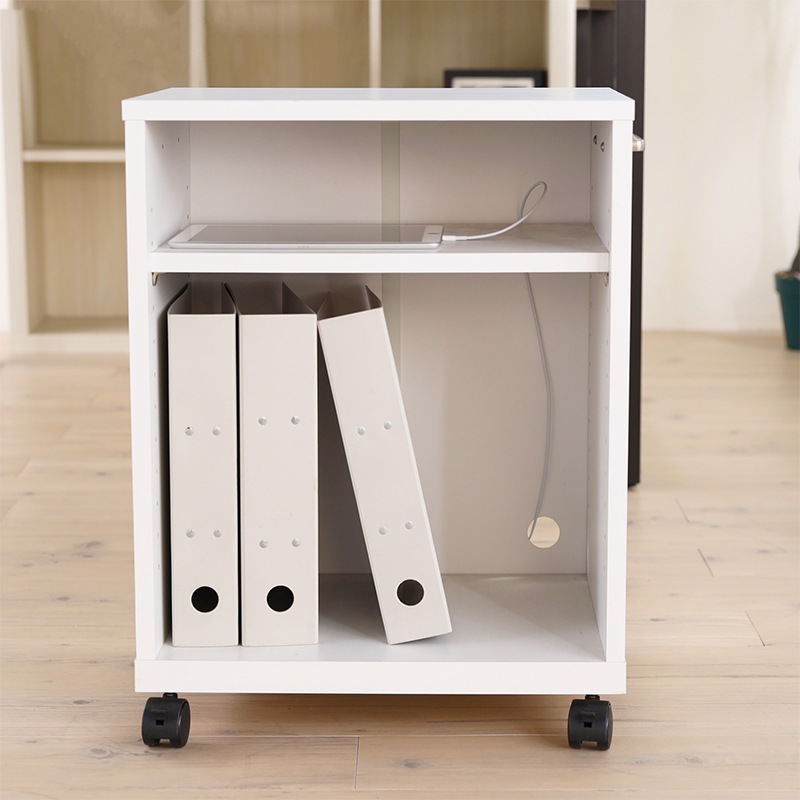 白井産業 デスクサイドに便利 サイドワゴン OF2-6050DC オフィスコ2