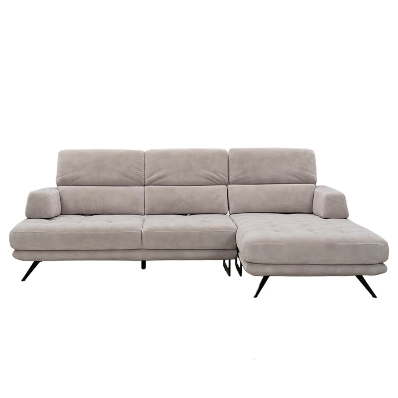訳アリ【アンティーク調】ロイヤルなカウチソファ カウチソファL1.25CR/R1.25CL ARCO MB PEY-05 MARBLE/CHARCOAL 【大型