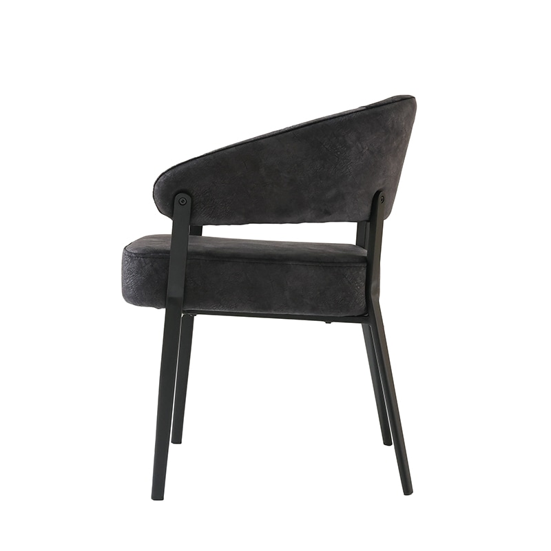 アンティーク　池田木工　本革　木製フレーム アームチェア 黒　③ アンティーク池田木工本革木製フレーム アームチェア 黒④ 池田