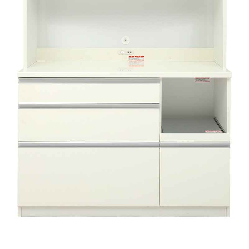 ダイニングボード プレファ120HL オープン WH【大型商品配送】の通販