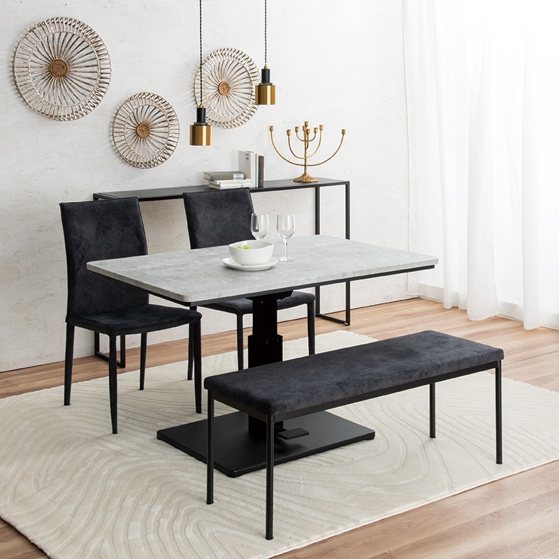 東京インテリア 昇降式 電動 ダイニングテーブル