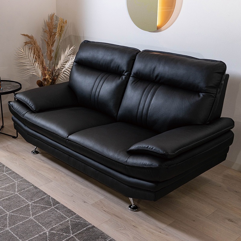 ソファ Nビリー REVO高耐久PUレザー【大型商品配送】2サイズありの通販