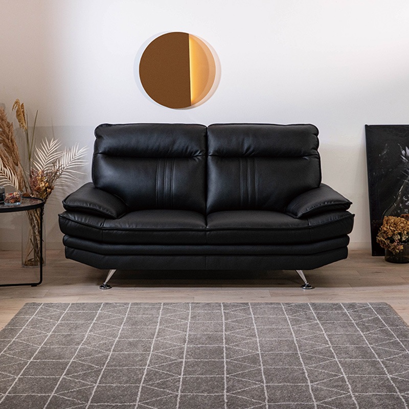 ソファ Nビリー REVO高耐久PUレザー【大型商品配送】2サイズありの通販