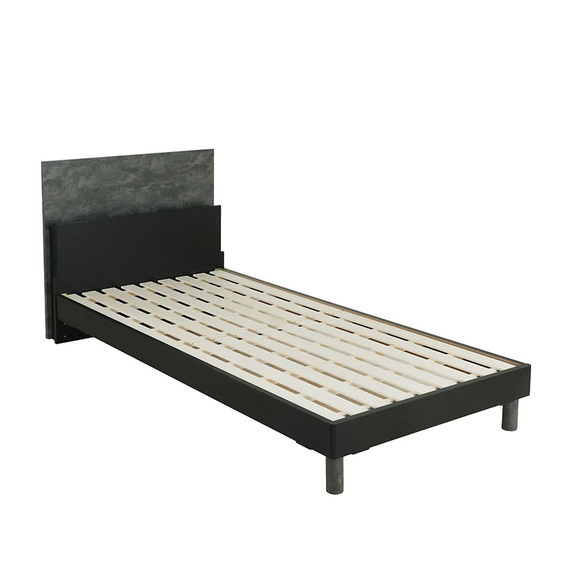 ベッドフレーム レグルスLG BK【大型商品配送】※3サイズ有の通販｜東京