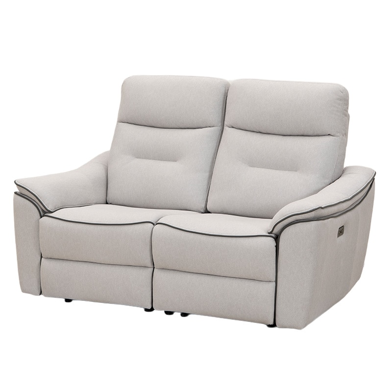 2人掛 電動ソファ ポアーレⅡ 1815A 2PEM CASTEL80LGY(パイピング_