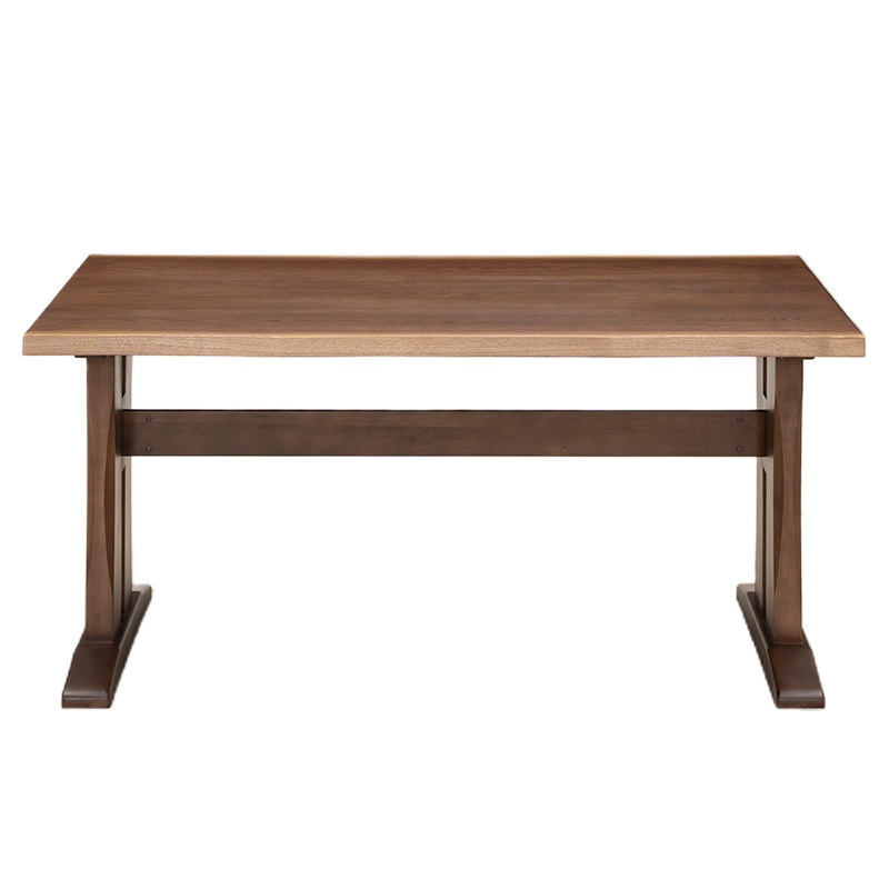 ま*こ様 【美 品】大型テーブル 茶 130×88×36ｈ　ブラウン ダイニングテーブル カレン DT150 MV 【大型商品配送】の通販｜東京
