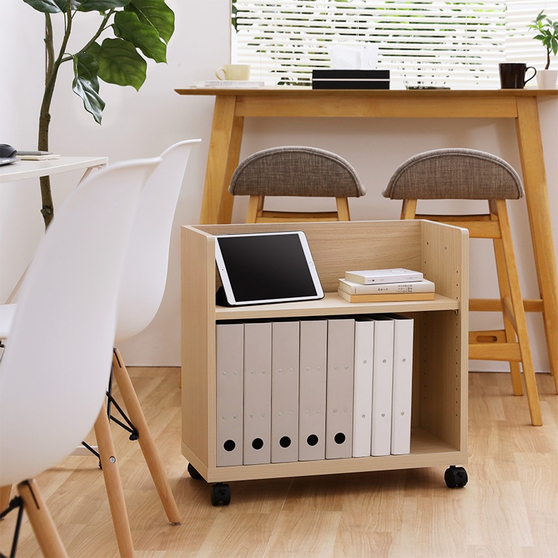 デスクワゴン オフィスコ2 ONA-6060P NA白井産業【お客様組立商品