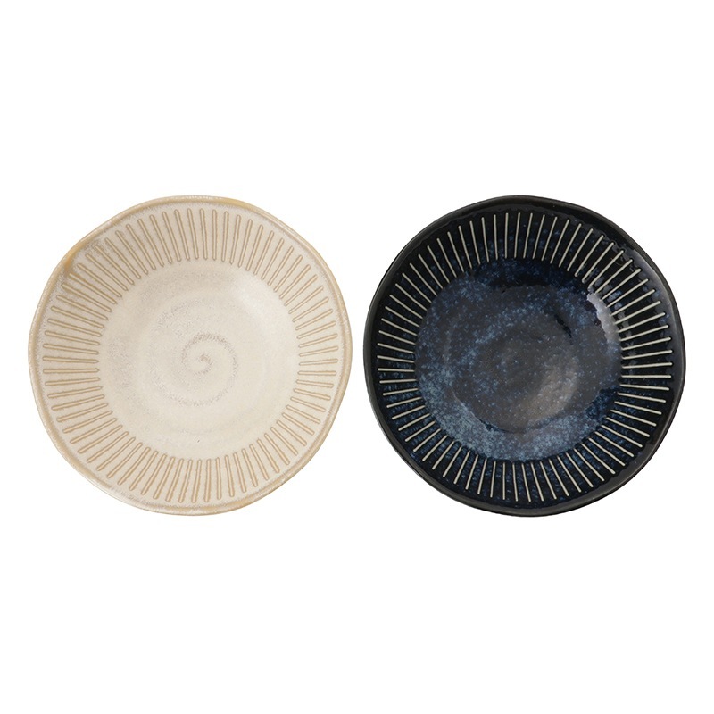 小鉢2ヶ組 撥水十草小鉢 2ヶ組 紺・白の通販｜東京インテリア