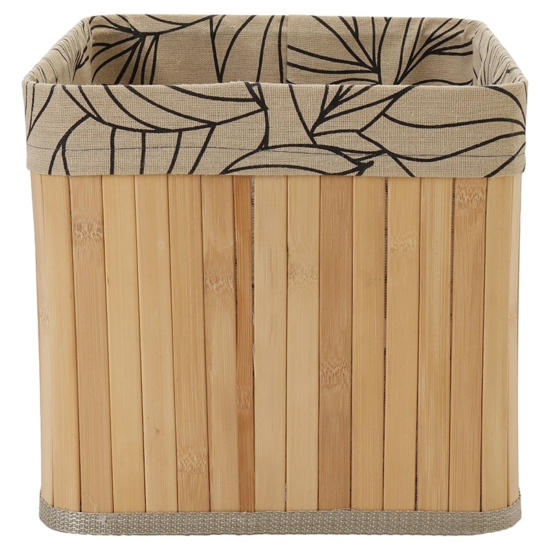 バンブーバスケット IF バンブー ラインリーフLの通販｜東京インテリア