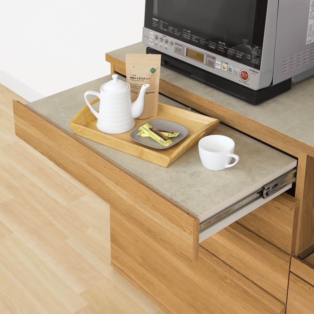 キッチンカウンター コモピア CMA-9012SLNA 白井産業 【お客様組立商品