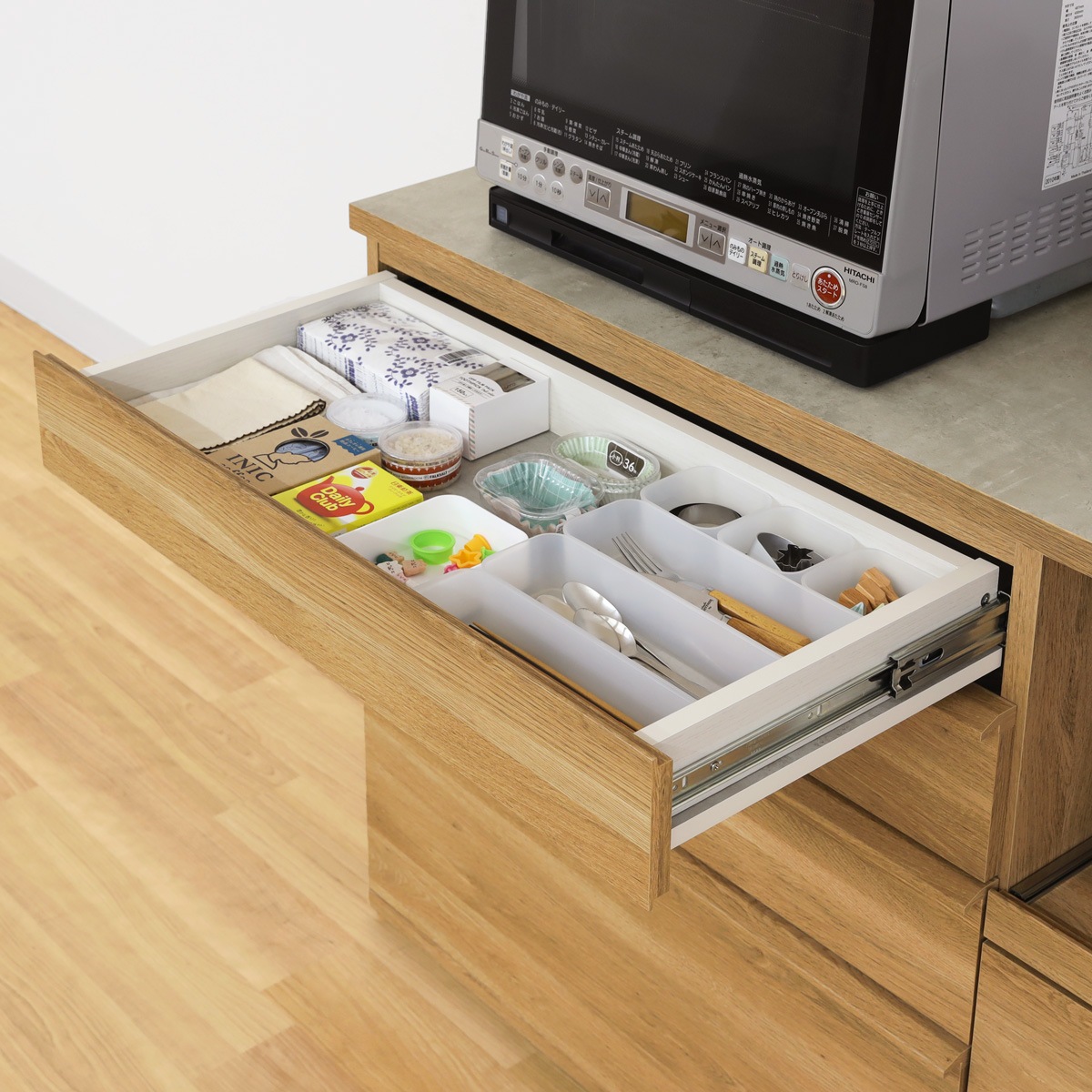 キッチンカウンター コモピア CMA-9012SLNA 白井産業 【お客様組立商品