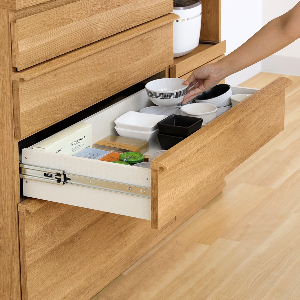 キッチンカウンター コモピア CMA-9012SLNA 白井産業 【お客様組立商品