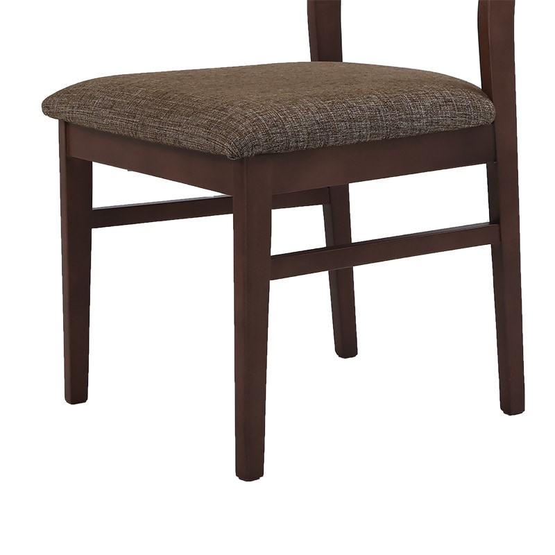 ダイニング4点セット SANTANA テーブル135DT WN + チェアDC N.BR/BR +