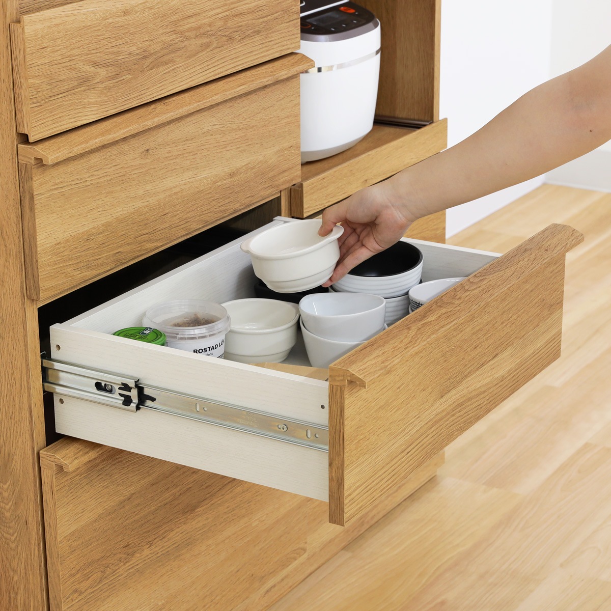 キッチンカウンター コモピア CMA-9090SLNA 白井産業 【お客様組立商品