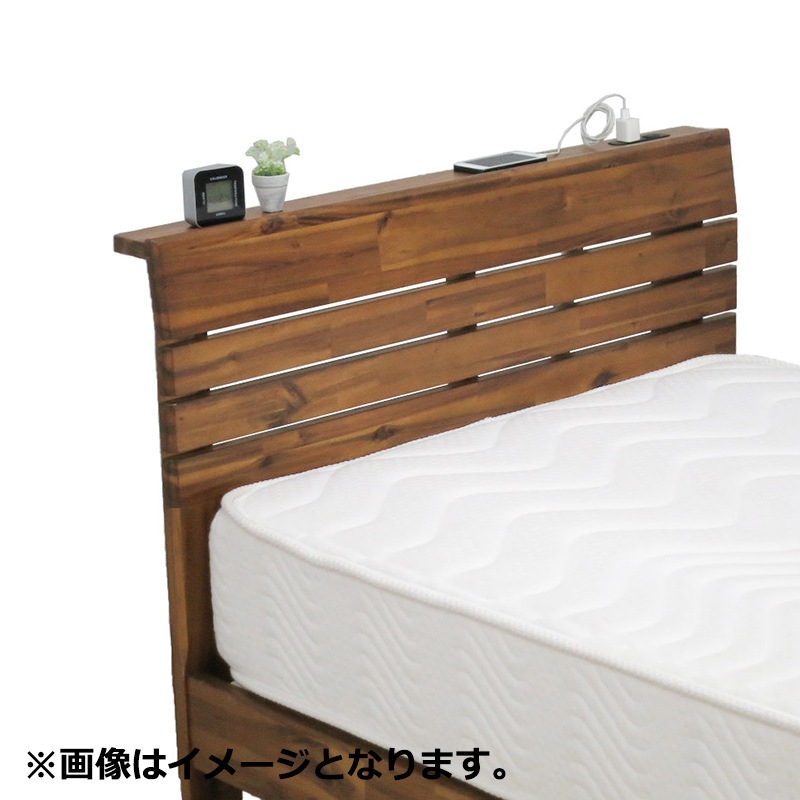 ベッドフレーム送料 Amazon｜RASIK ベッド セミダブル フレームのみ ブラック 棚