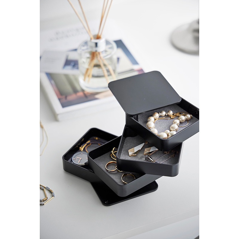 アクセサリートレー アクセサリートレー タワー 4段 スクエアの通販