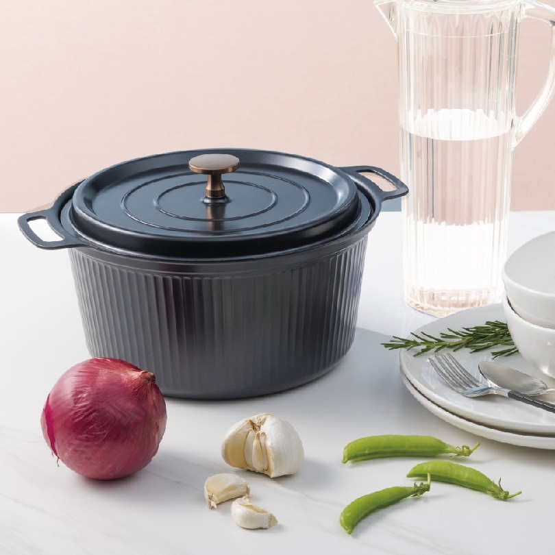 ガス・IH対応】軽量無水鍋 IF 無水調理できるココット鍋22 ◇11%OFFの