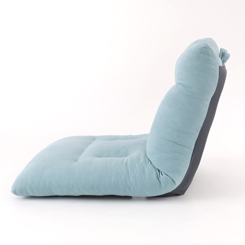 座るとこ 贅沢ワイド座椅子 A974p ネイビー【日本製】 ／ インテリア イス