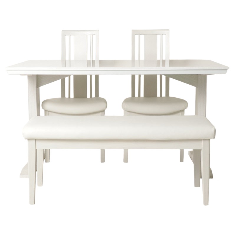 ダイニング4点セット TRUTH NEXT 135TOP シェードホワイト+TRUTH NEXT