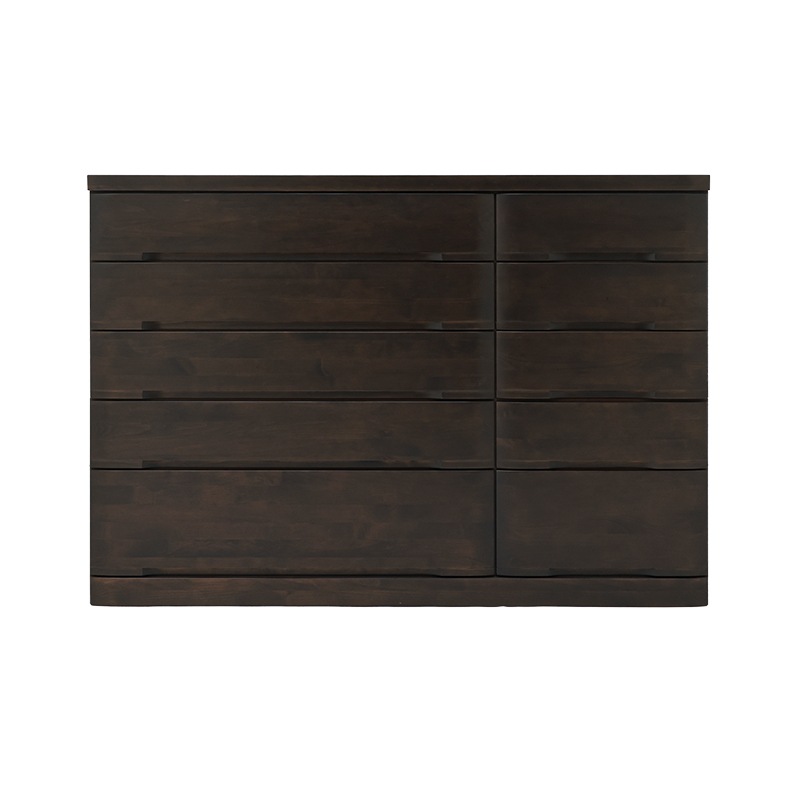 ミドルチェスト ノアール 148-5 ダーク【大型商品配送便でのお届け