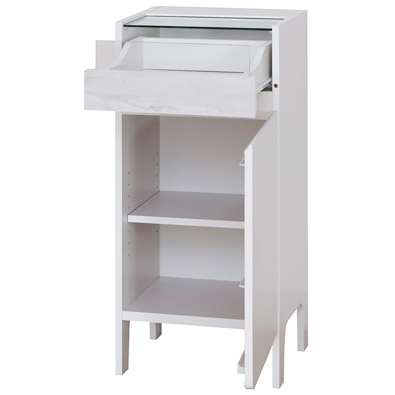 コレクションラック IF オシモア OSM-9040DH WH 【if Home】【お客様