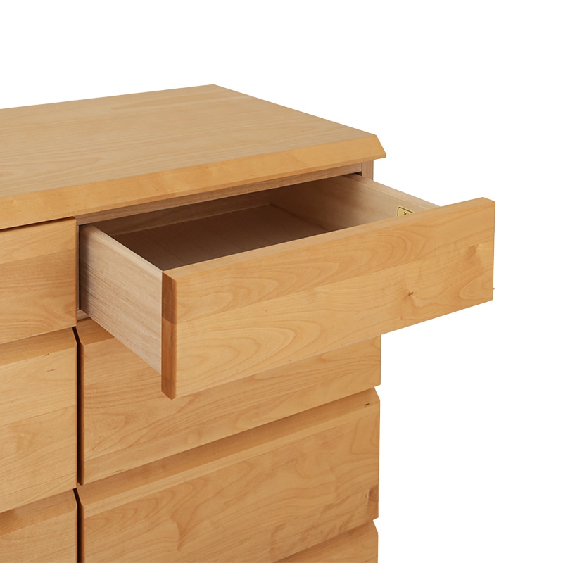 ローチェスト ロンド(バーチ) 127-4 【大型商品配送】 ※納期5週間～の