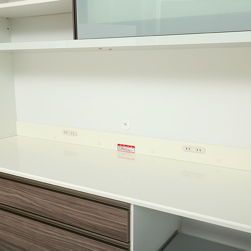 【最終値下げ22日迄】【東京インテリア】ホワイトカップボード 最終値下げ22日迄】【東京インテリア】ホワイトカップボード