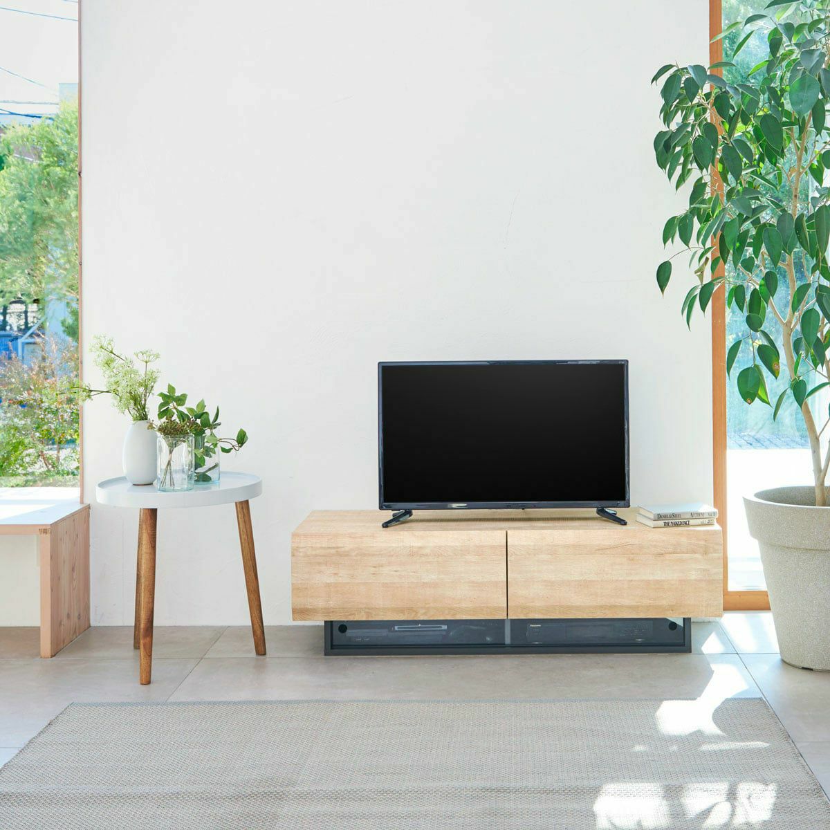ローボード ログーノ LOG-3512GH 白井産業【お客様組立商品】※色違い