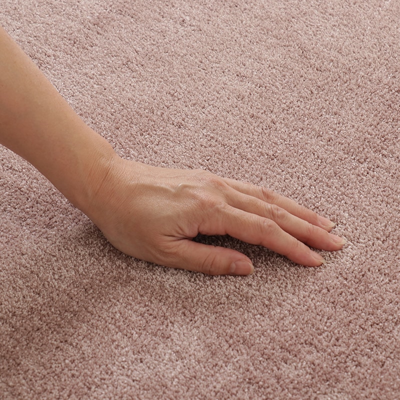 パステルローズピンクのスモールラグ No.473 パステルローズピンクの