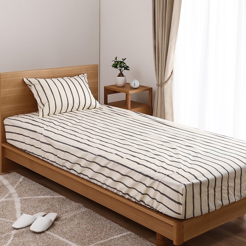 ベッドシーツ if lineal IV アイボリー ※3サイズ有 の通販｜東京