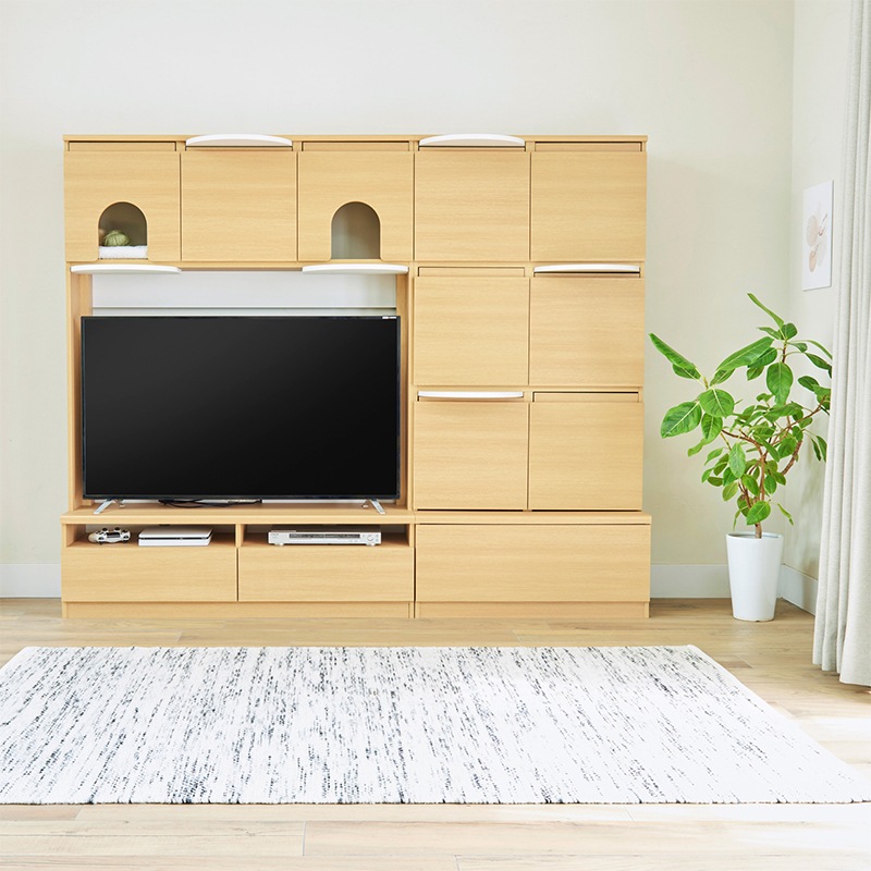 【値下げ中】白井産業　コーナーテレビ台 44インチ〜55インチ用　幅130cm 値下げ中】白井産業 コーナーテレビ台 44インチ〜55インチ用 幅