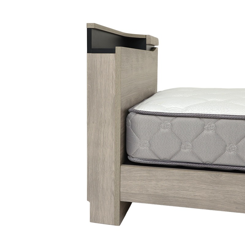 引取り限定　新品　ブックス　ベッドフレーム　右側のみ　ホワイトナチュラル 引取り限定新品ブックスベッドフレーム右側のみホワイトナチュラル