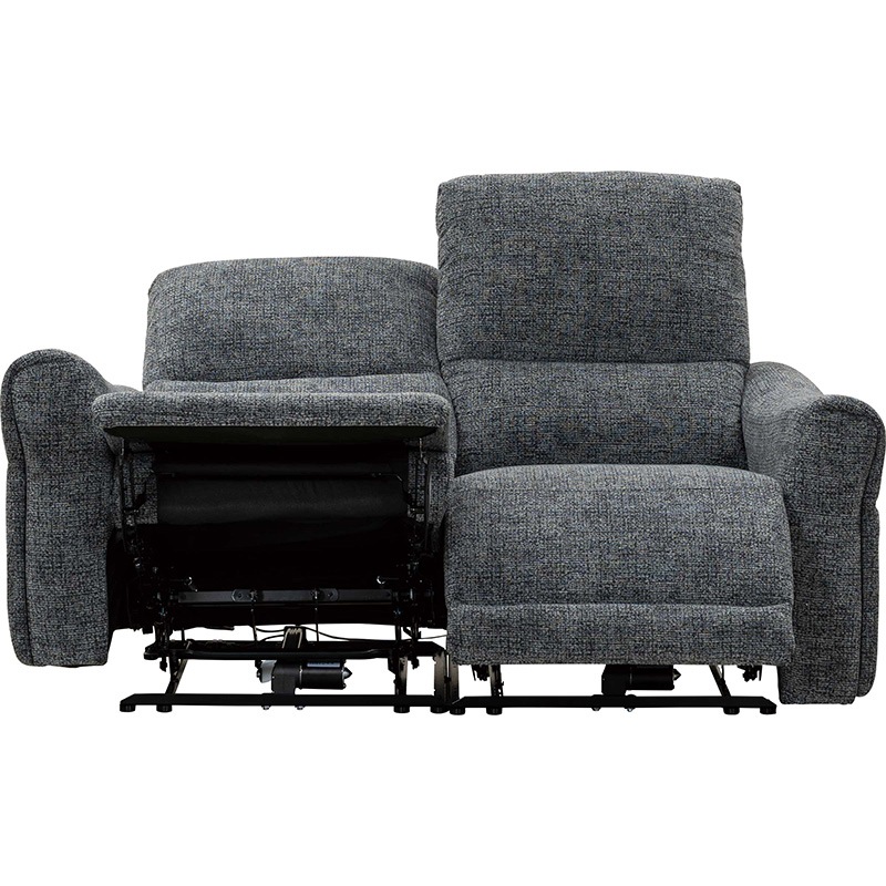 2人掛 電動ソファ ハリベル FX-7023 2P CKS063-13 GY 【大型商品配送