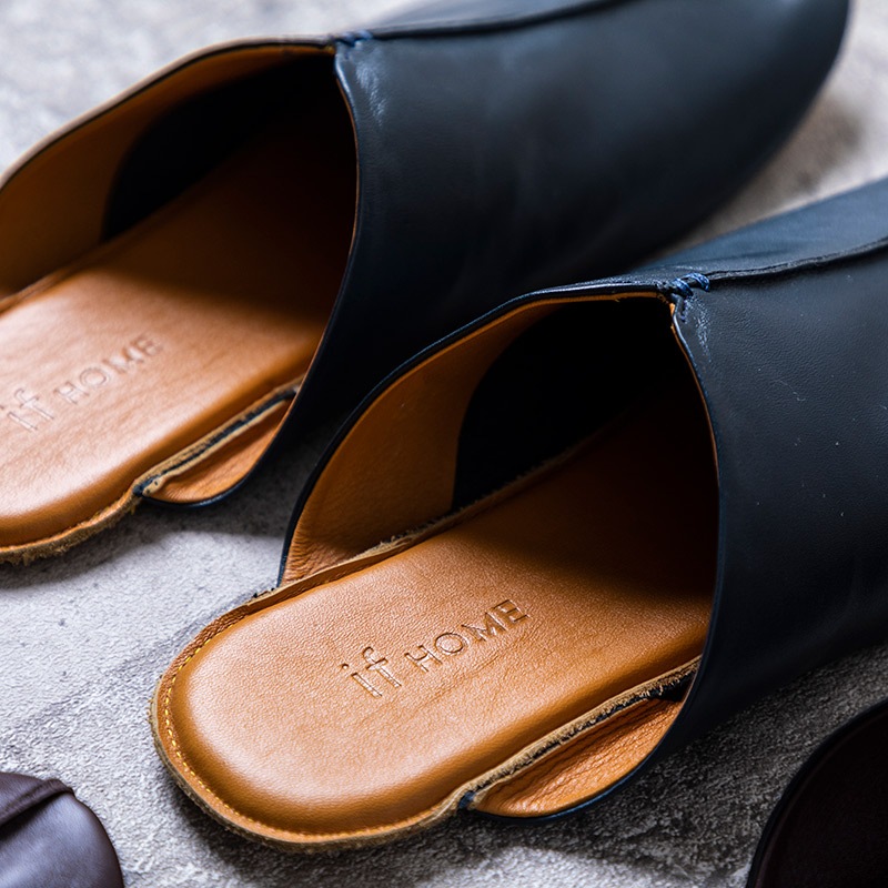 スリッパ レザーBg BRxNV ※2サイズ有の通販｜東京インテリア公式通販