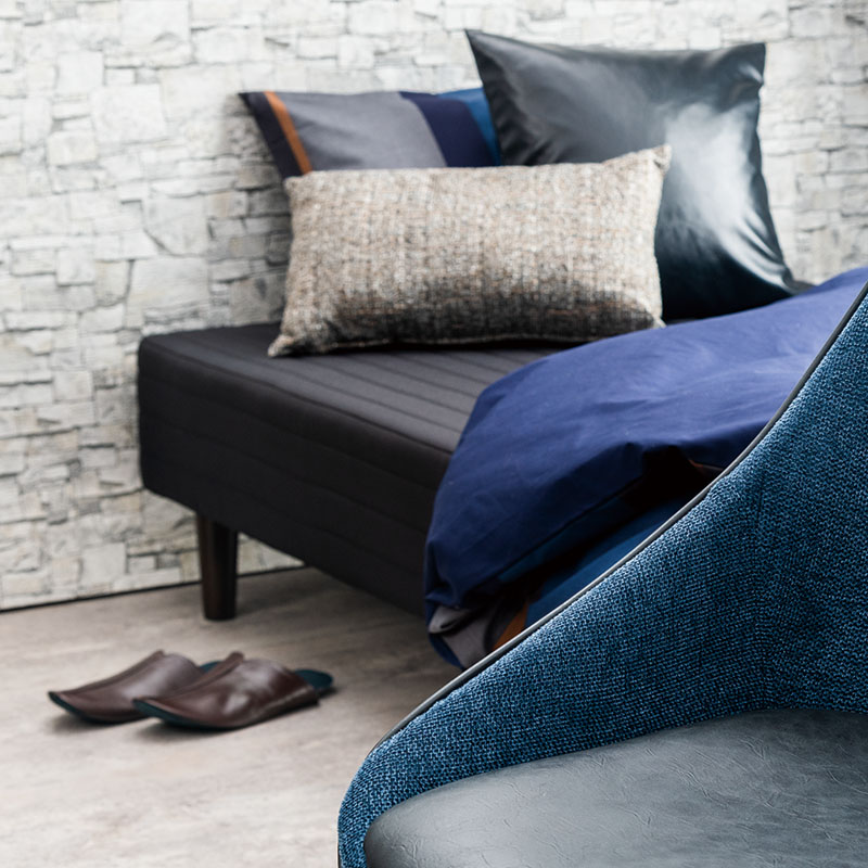 スリッパ レザーBg BRxNV ※2サイズ有の通販｜東京インテリア公式通販