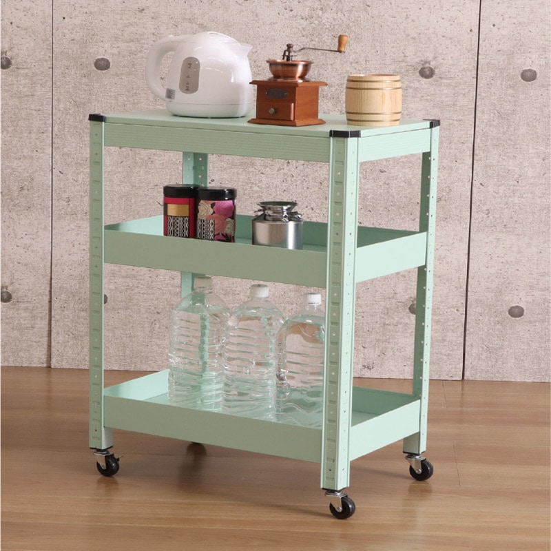 スチールワゴン IF AKW【if Home】 【お客様組立商品】 YE色・GN色 25