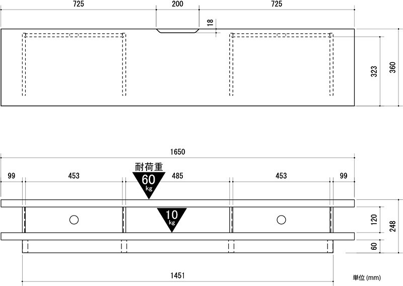 ローボード IF-セラック-CR-3017AV【お客様組み立て商品】の通販｜東京