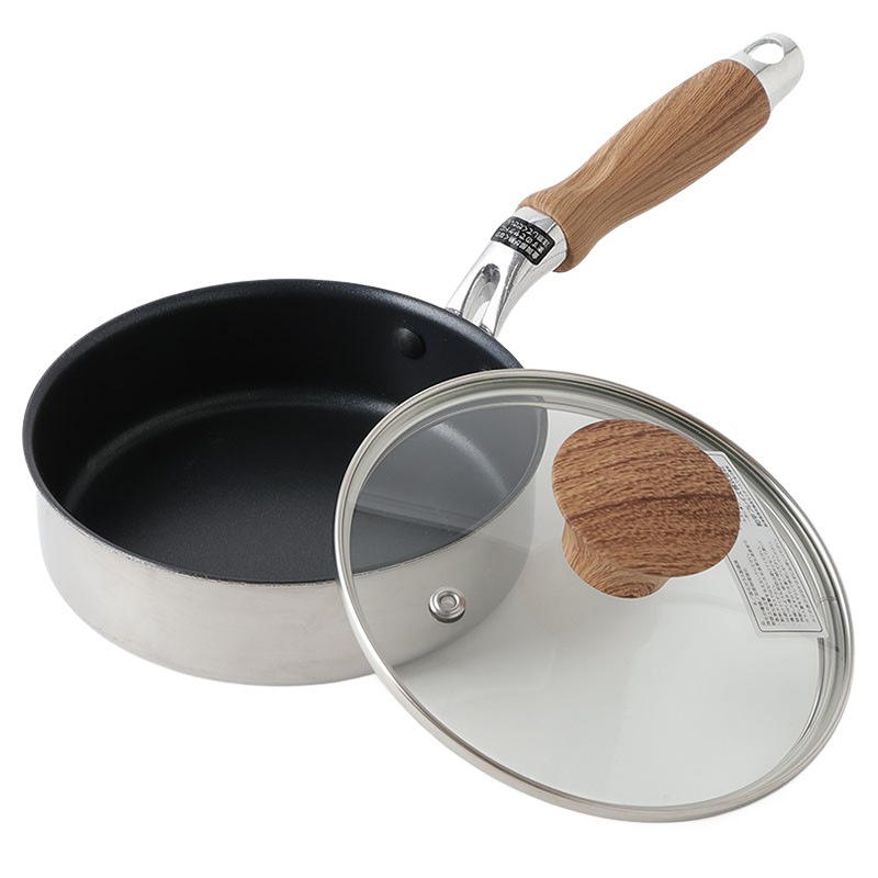 美品　インコア　小フライパン　蓋付き　3コート 片手鍋 INKOR インコア 片手鍋 蓋付き 美品 インコア 小フライパン 蓋付き 3