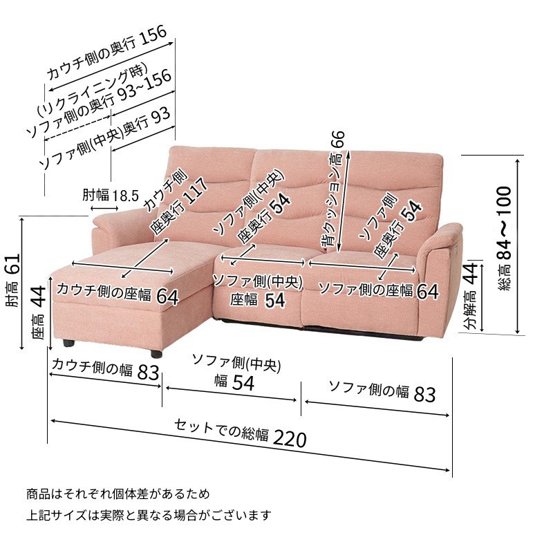 東京インテリア 電動リクライニングカウチソファ その1 送料無料