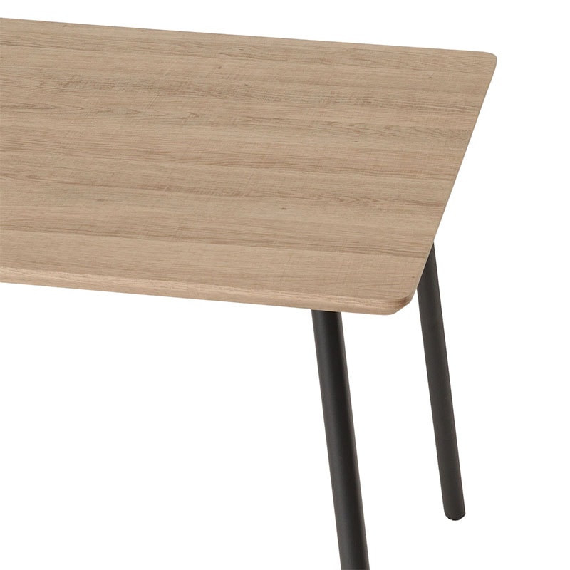 ダイニング3点セット テーブル Aリオン 80DT NA + チェア ルイス DC BN