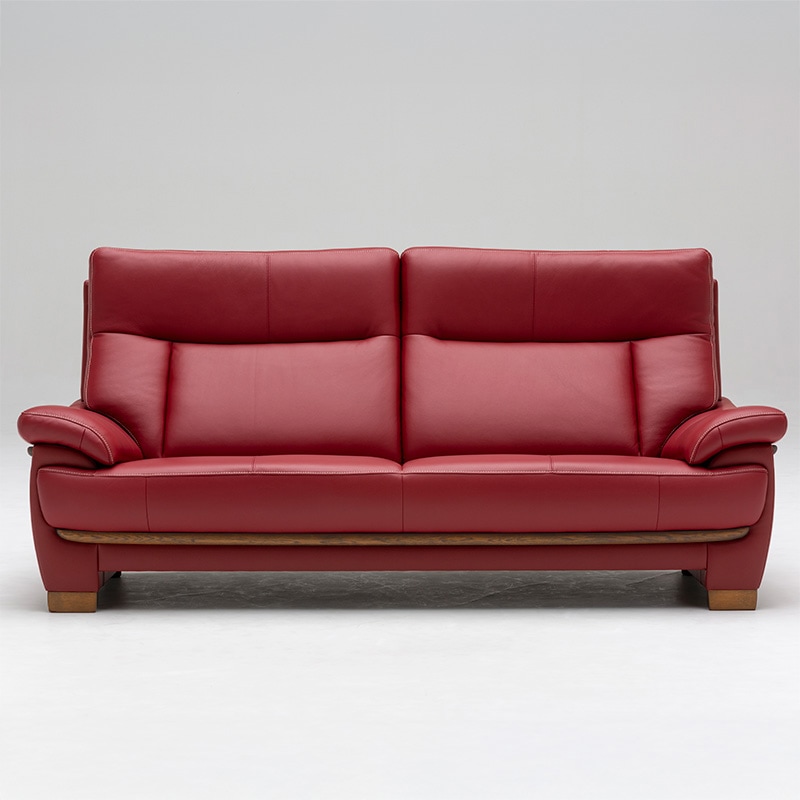 3人掛ソファ ZETA neo ハイタイプ(SH420mm) Z175Model 張地ストラダ革