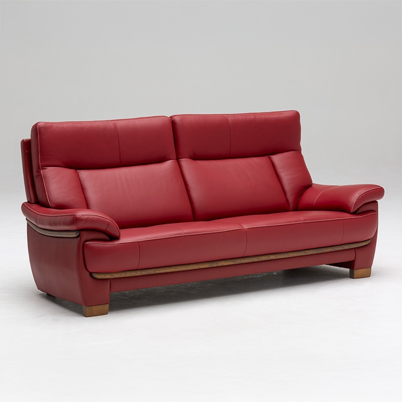 3人掛ソファ ZETA neo ハイタイプ(SH420mm) Z175Model 張地ストラダ革