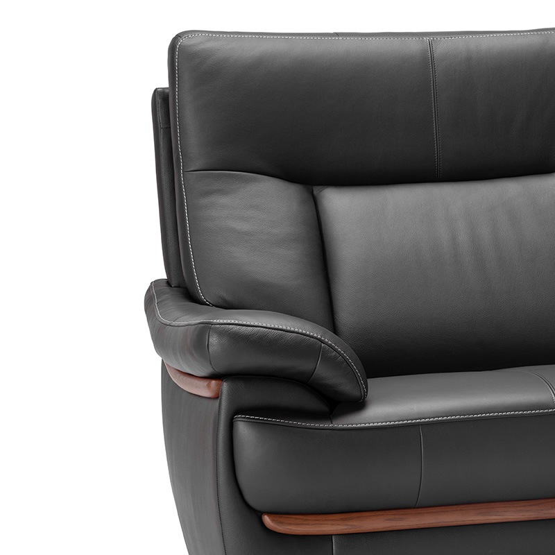 3人掛ソファ ZETA neo ハイタイプ(SH420mm) Z175Model 張地ストラダ革