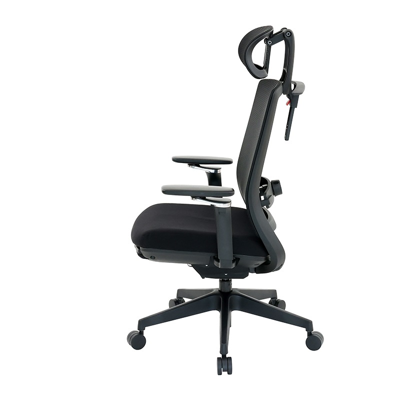 定価81000円　フルフラットオフィスチェア　BK/BR オフィスチェア TOLL02 BK/BK【大型商品配送】の通販｜東京インテリア